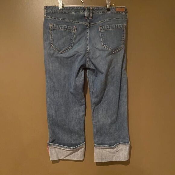 Eddie Bauer Denim Jean Capris Size 12 - Picture 6 of 12